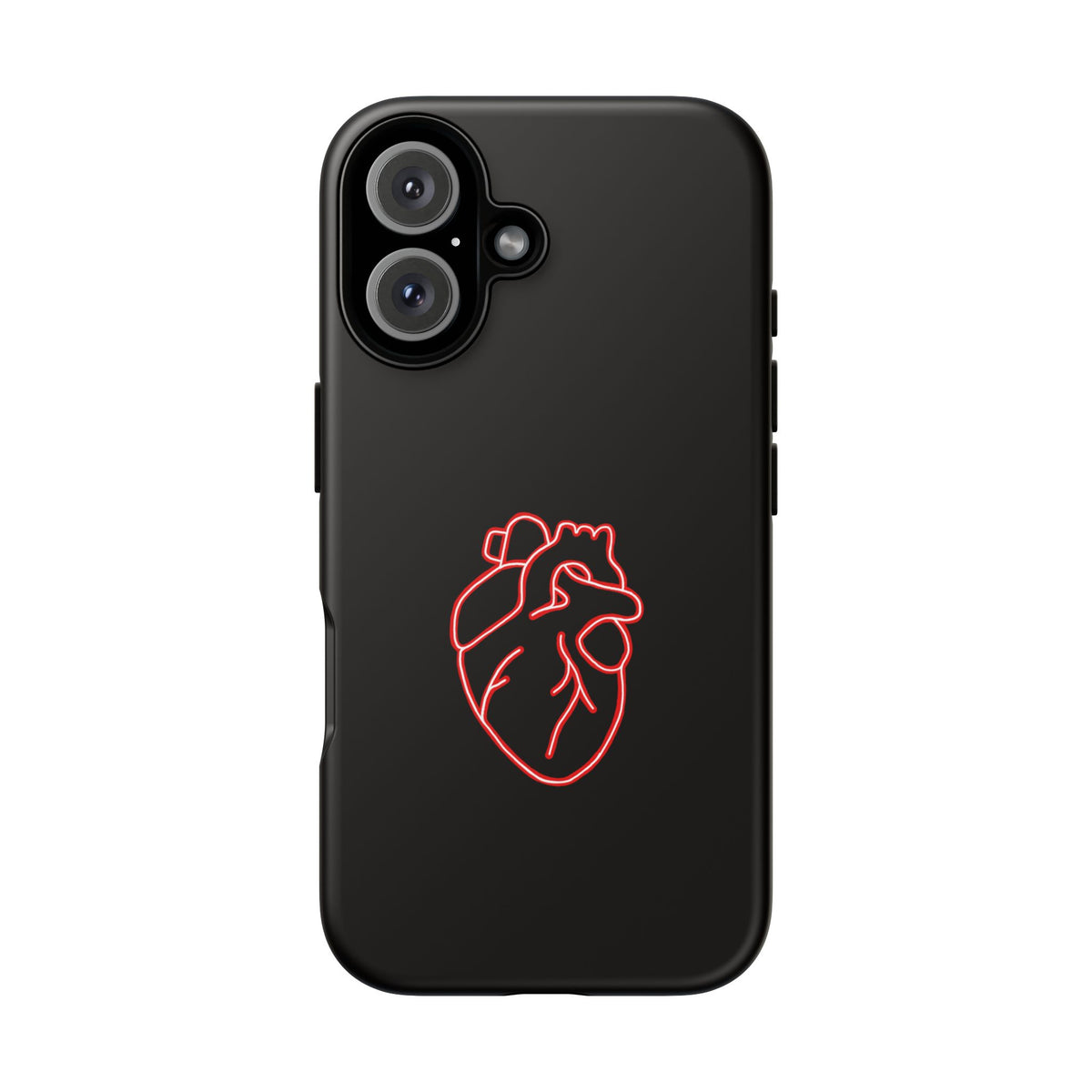 RED NEON HEART