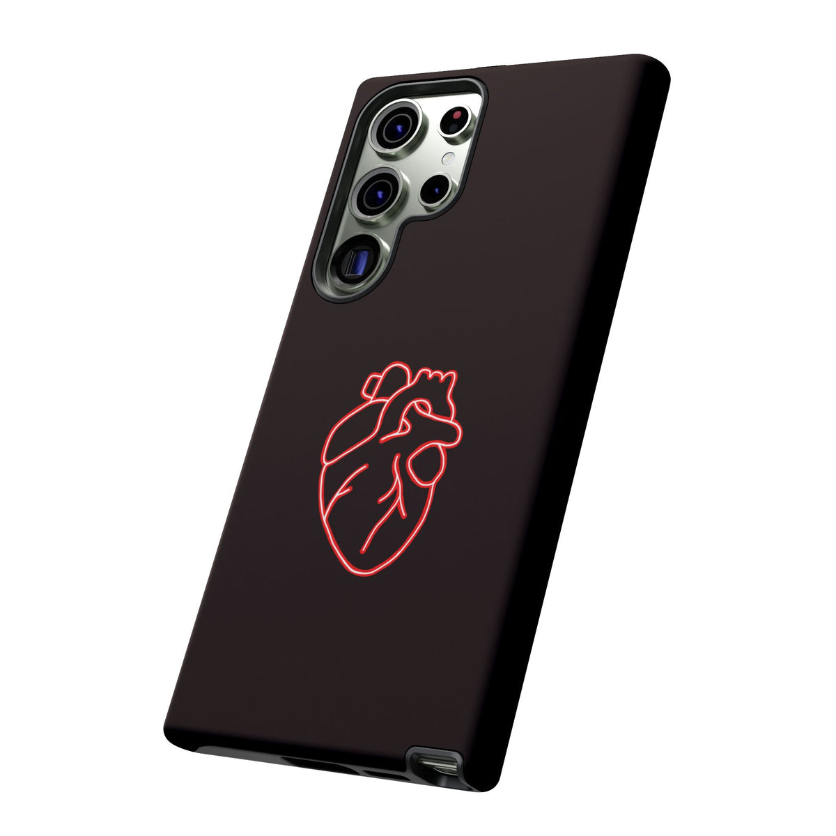 RED NEON HEART