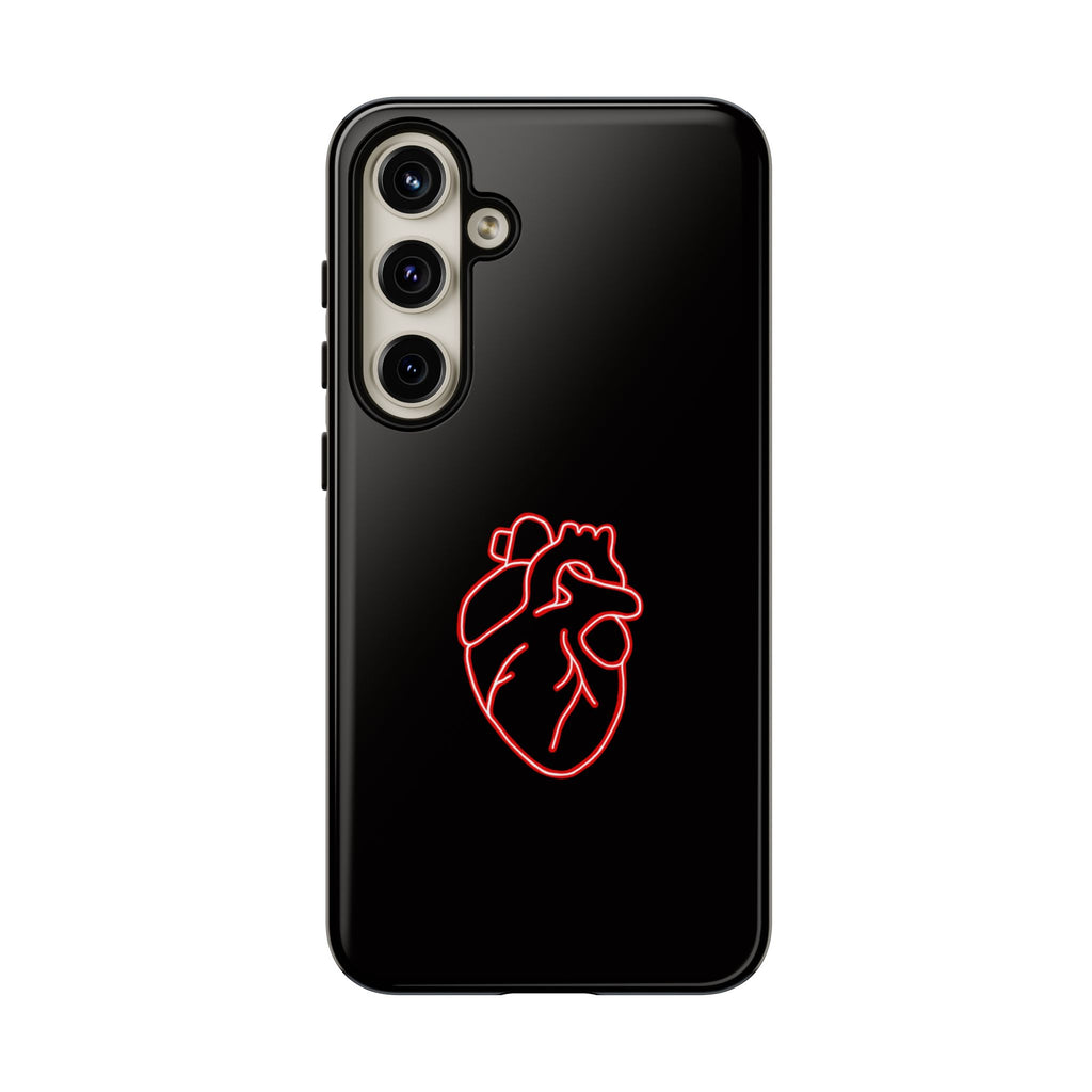 RED NEON HEART