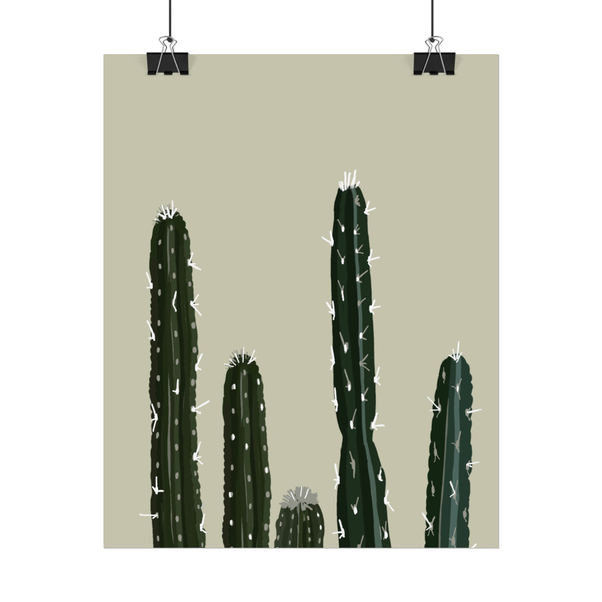 CACTUS CREAM PRINT