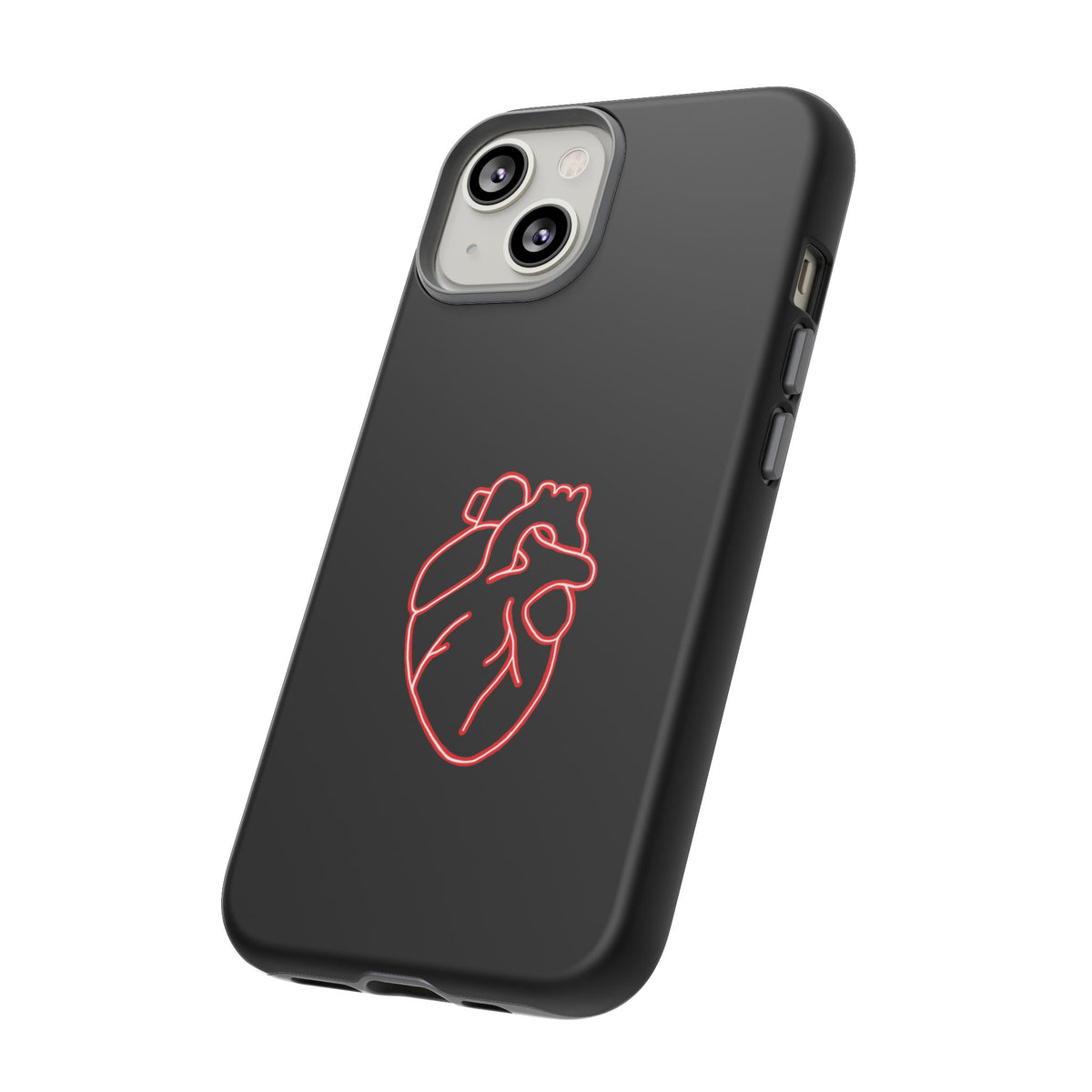 RED NEON HEART