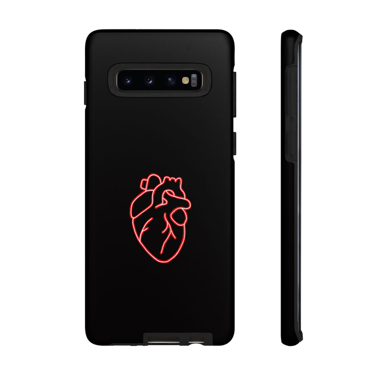 RED NEON HEART
