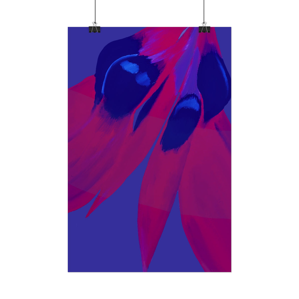 SUNSET DESERT PEA PRINT