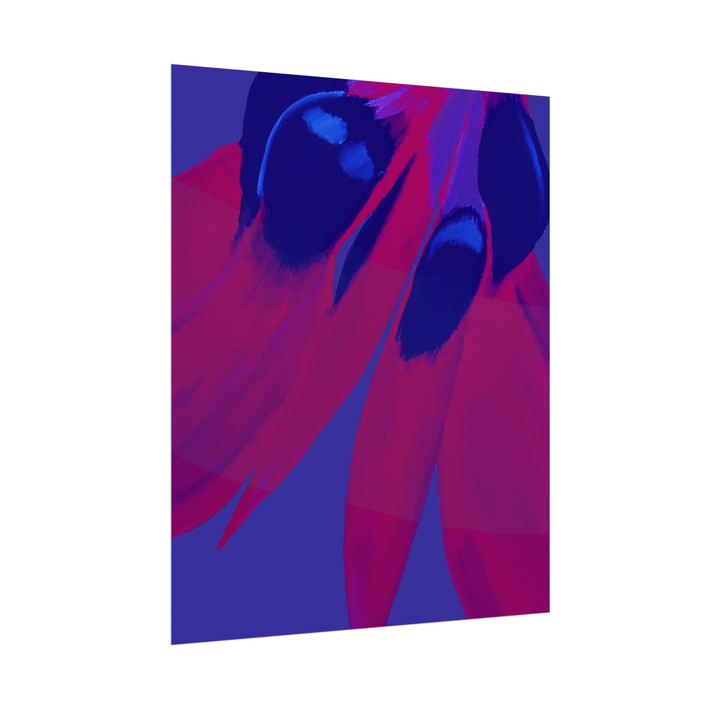 SUNSET DESERT PEA PRINT