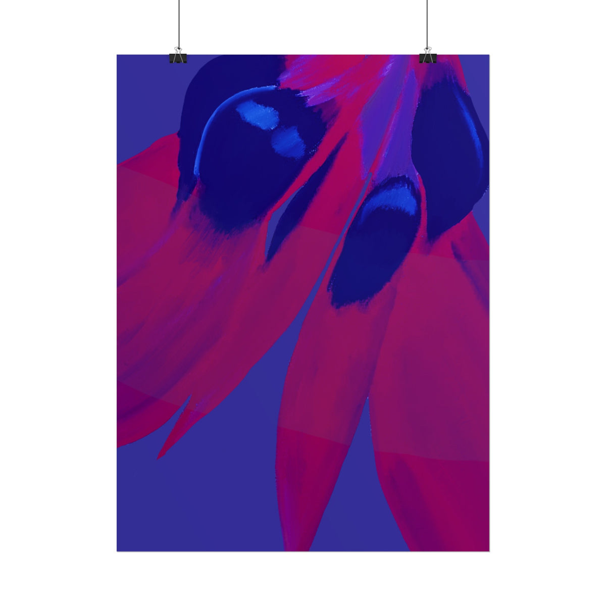 SUNSET DESERT PEA PRINT