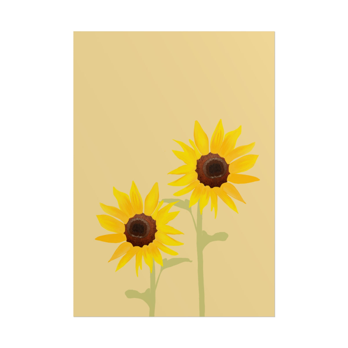 SUNFLOWER PATCH PRINT